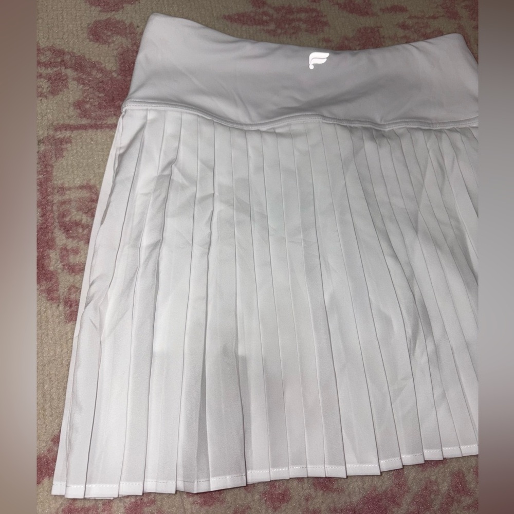 Fabletics Hot Shot Classic White Pleated Sporty Mini Skirt Women’s XS - Picture 12 of 13